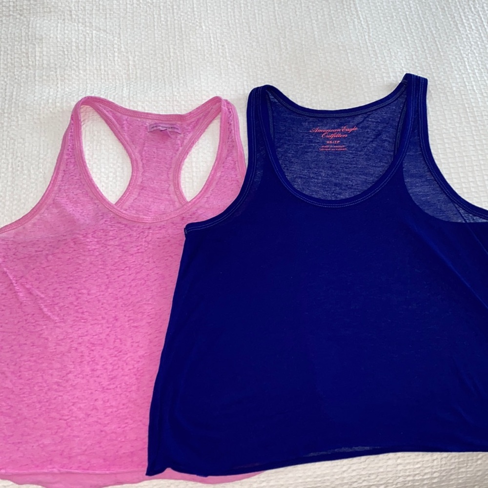 Cropped American Eagle Tank Top Bundle